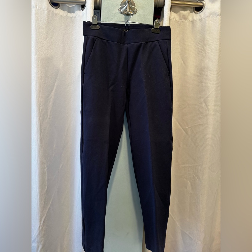 LOFT Midnight Blue Trousers